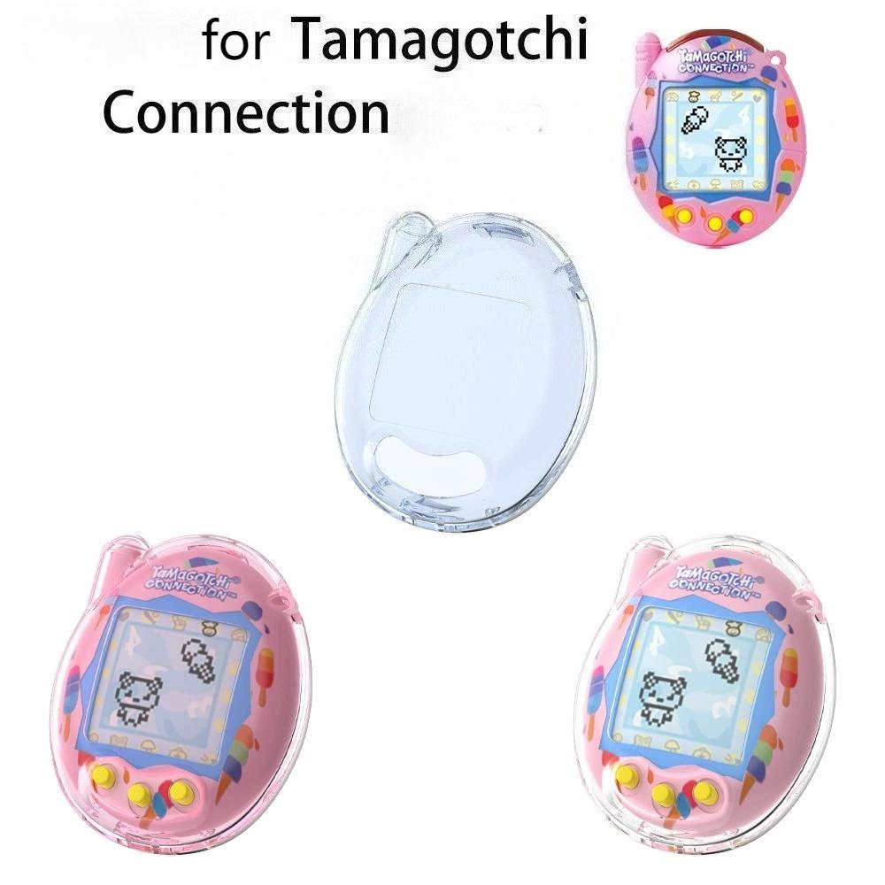 Protective Case for Tamagotchi Connection Clear PC Hard Shell Cover for Tamagotchi Connection Electronic Pet,WaterproofWashable Shockproof Protection