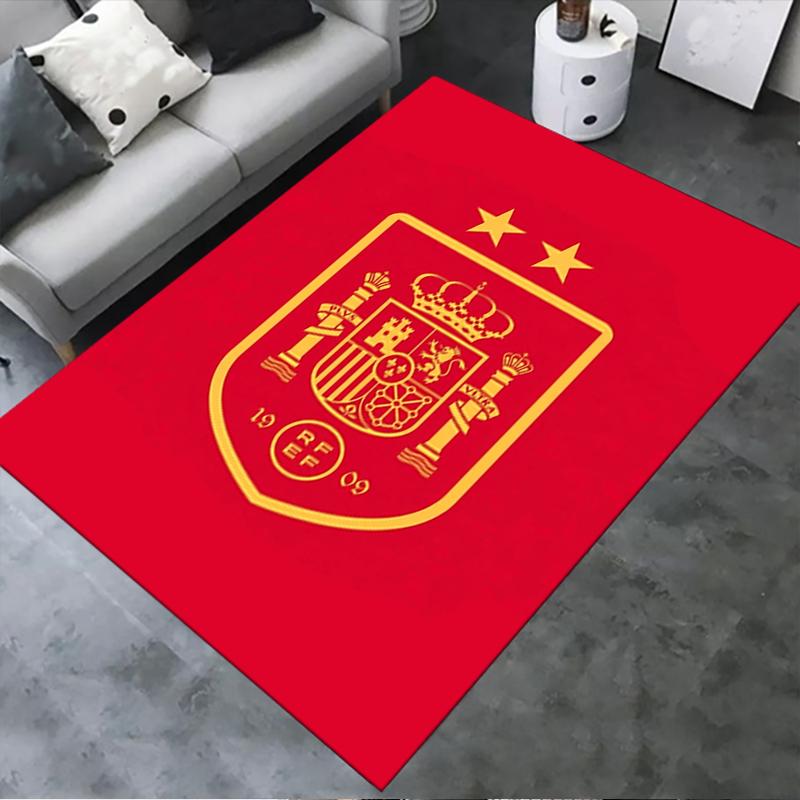 Spain national football team Carpet Rug for Living Room Bedroom Home Sofa Decoration,Kids play Non-slip Floor Mat