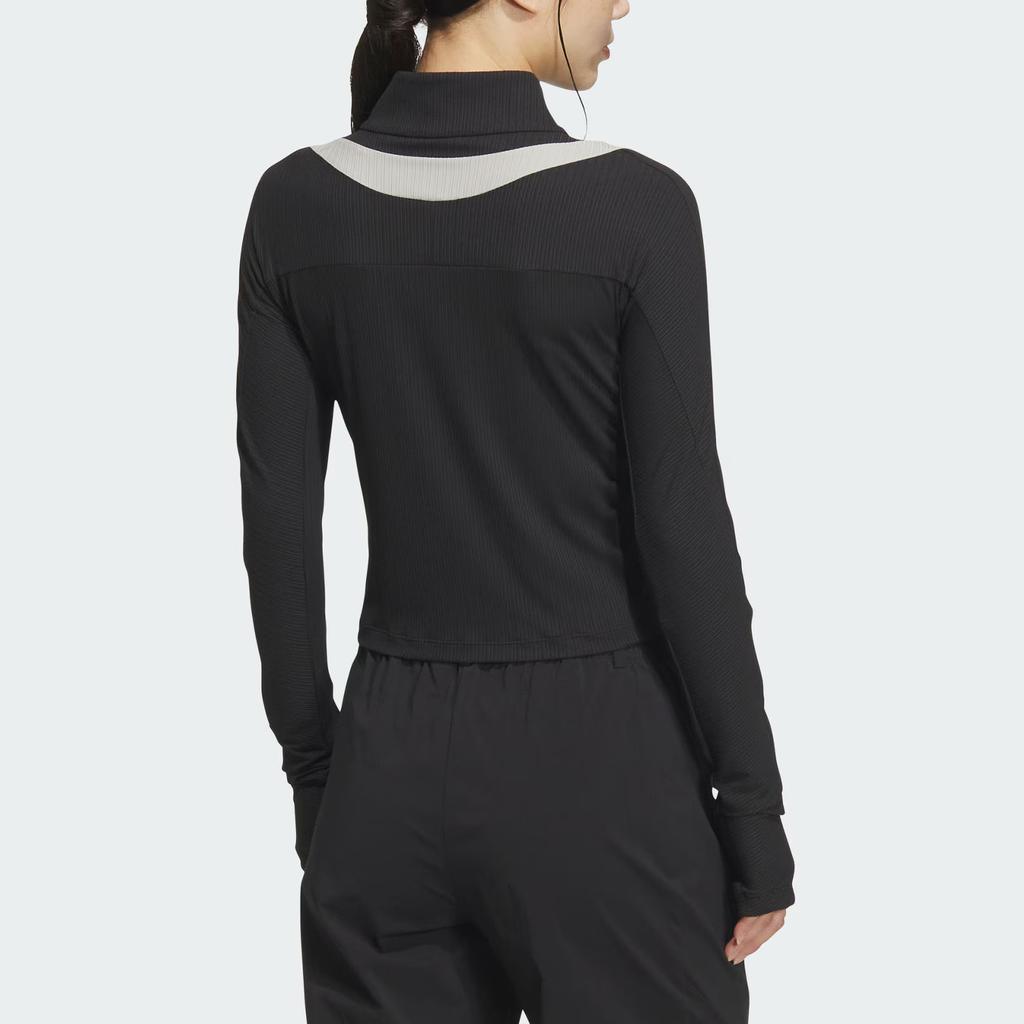 Adidas Fos Future Style Logo Athletic Slim Fit Comfortable Long Sleeve T-Shirt Women Tops KS0060