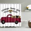 Classic Blue Sky Animals Seaside Shell Shower Curtain Bathroom Curtain Frabic Waterproof Polyester With Hooks