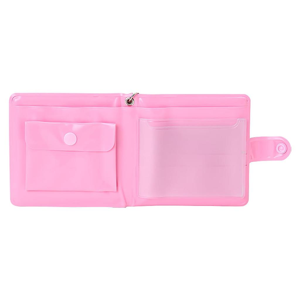 Sanrio Vinyl Wallet Love Hello Hello Kitty Pink PVC Bifold Wallet for Ages 3 and Up (I Kitty) (Product Code 606448)