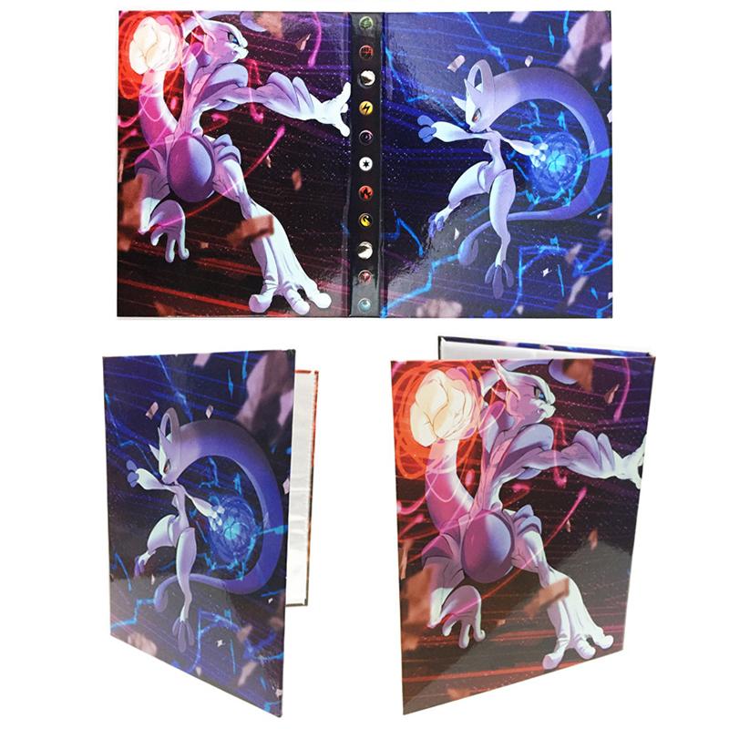Portfolio Card Binder Pocket Album Portfolio Holder 160 Cards Gift Toy