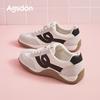 Augustus Dengde training shoes women's 2025 new autumn platform retro sports flat casual shoes ballet Forrest Gump shoes