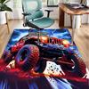 Nighttime Truck Drive Office Rug Chair Mat, Game Carpet, Suitable for Front Door, Bedroom, Living Room, Desk, Holiday Gift