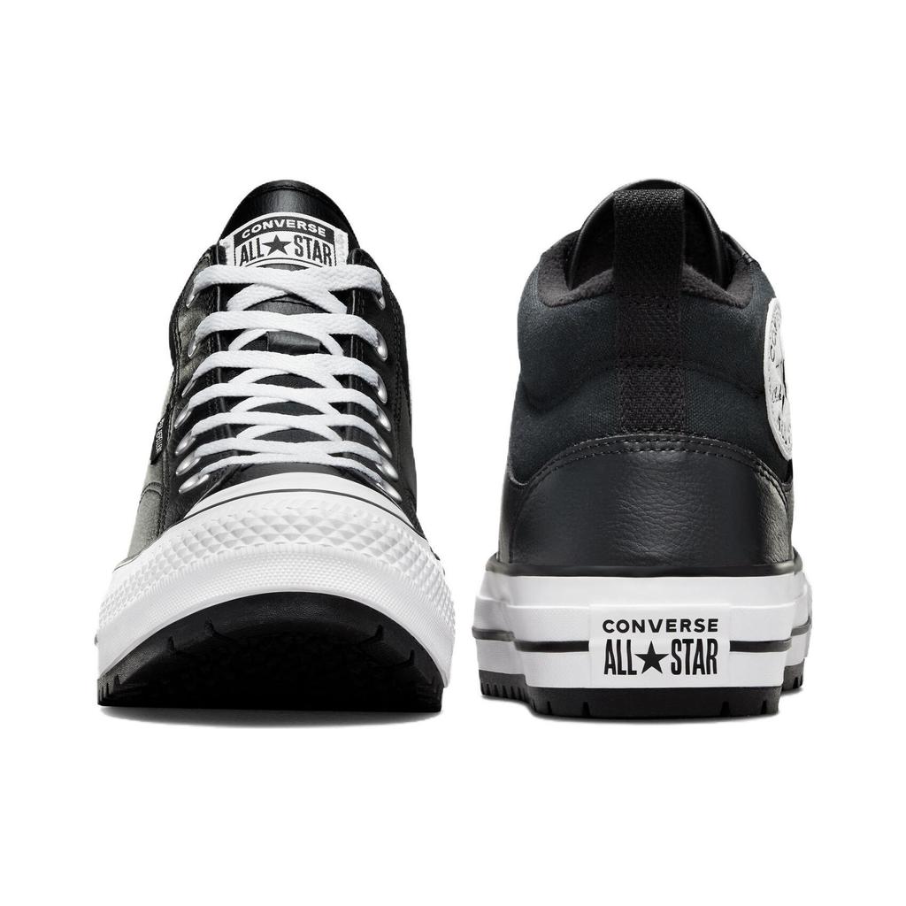 Converse Chuck Taylor All Star Mid Malden Street - Black White Unisex Sneakers A04477C