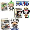 Funko Pop One Piece Luffy Brook Chopper Zoro Nami Law Actionfigur Spielzeug 9cm
