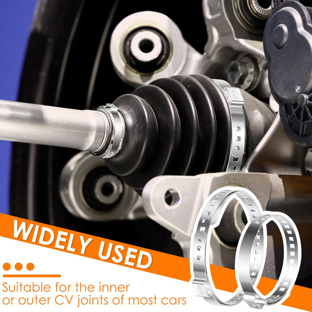 21Pcs Carbon Steel Hose Clamp Pliers CV Boot Clamp Pliers Tool With 20 Clip for Automotive Repair and Maintenance Clamp Pliers