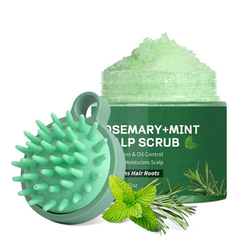 Rosemary Mint Scalp Scrub - Exfoliating Cleanser