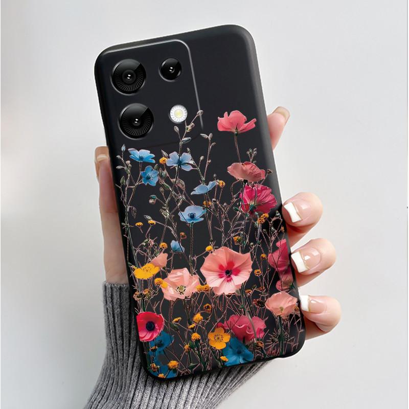 For Umidigi G9 5G G9A G9C G9T Case Fashion Butterfly Flowers Soft TPU Silicone Phone Back Cover for Umidigi G 9 9A 9C 9T Casing