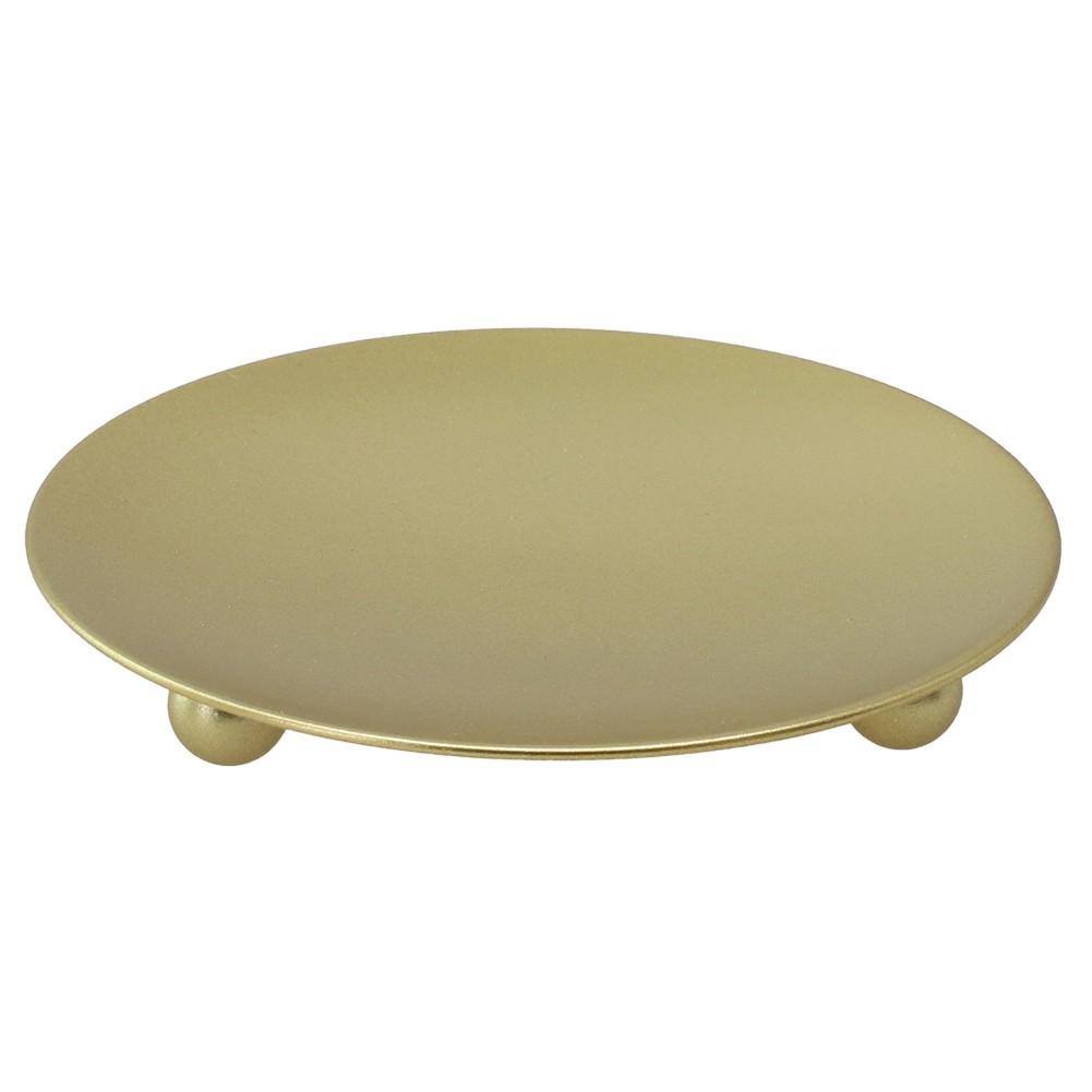 For Wedding Candle Holder Iron Plate Metal Party Round