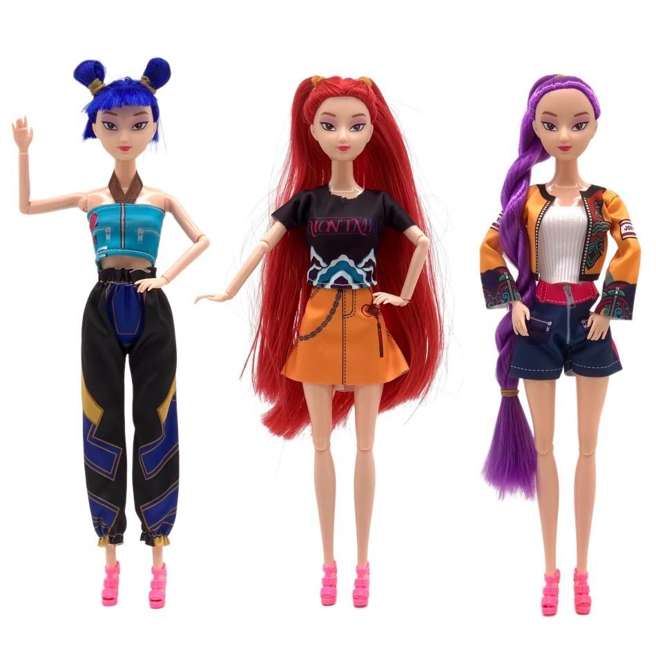 30cm Rumi Mira Zoey Dolls Beautiful Princess DIY Plastic Toy for Girls Kids Action Figure Play Set