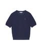 USPOLOASSN Cotton Short Sleeve Round Knit_Navy