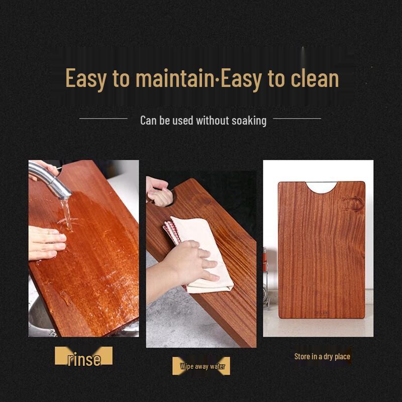 Shibazi Zuo Ebony Wood Cutting Board