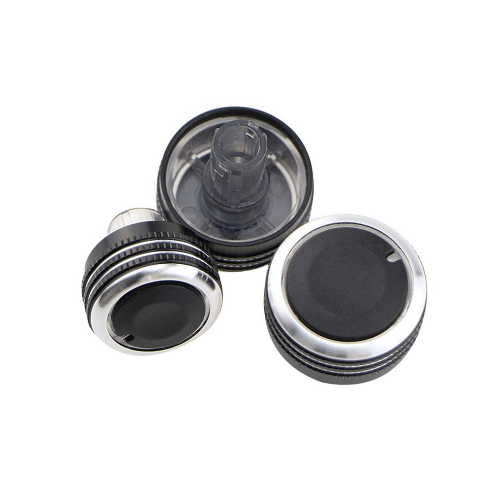 3Pcs Car AC Knob for Volkswagen VW Golf 5 MK5 Jetta Tiguan Touran Passta B6 B7 3C for Skoda Octavia A5 Air Conditioning Knobs