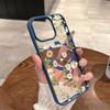 Fresh Small Floral For Magsafe Wireless Charging Phone Case for iPhone 17 16 15 14 13 12 11 Pro Max Plus Air 16E Magnetic Cover