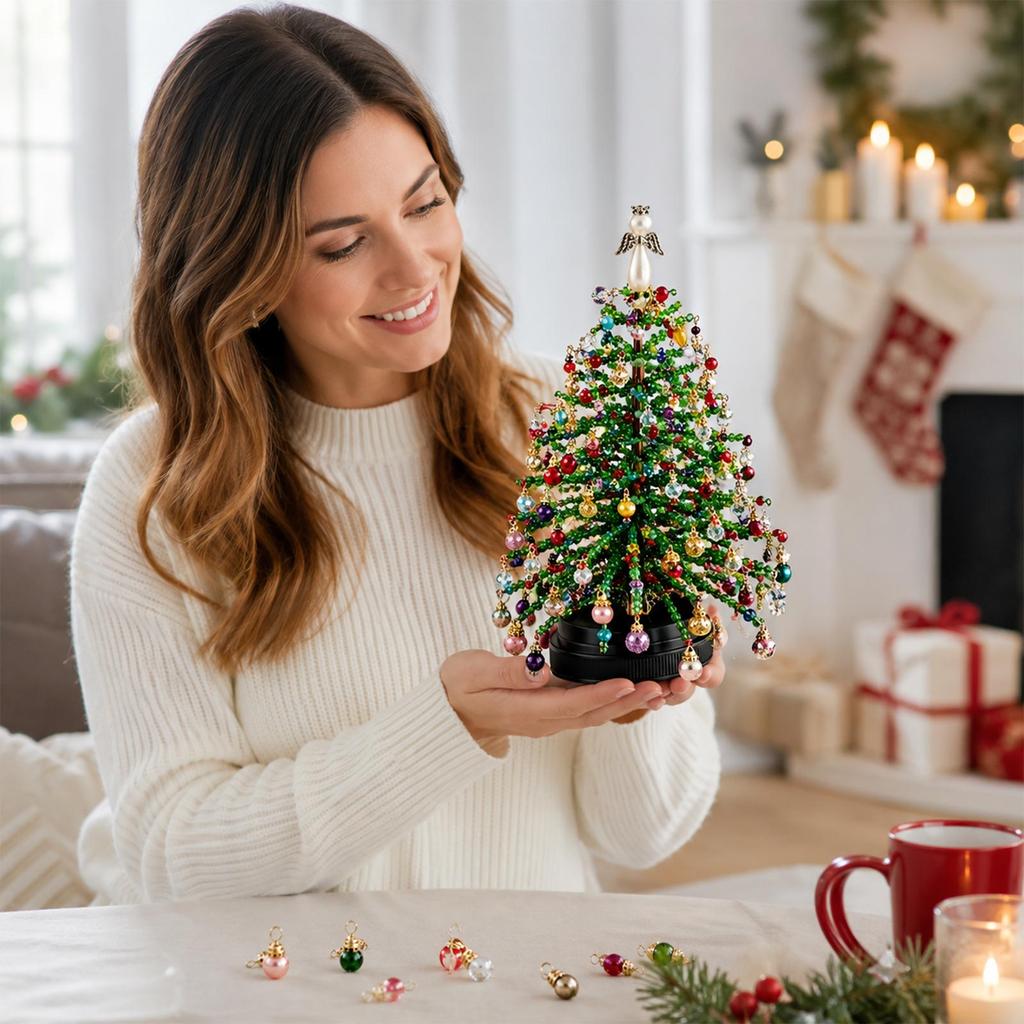 DIY Weihnachtsbaum-Dekorationsset für Familien-Feiertagsaktivitäten