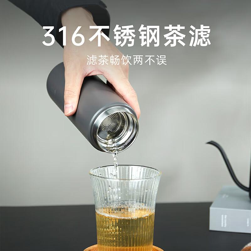 MOMOCONCEPT Tea Separation Insulated Thermos Mug 420mL