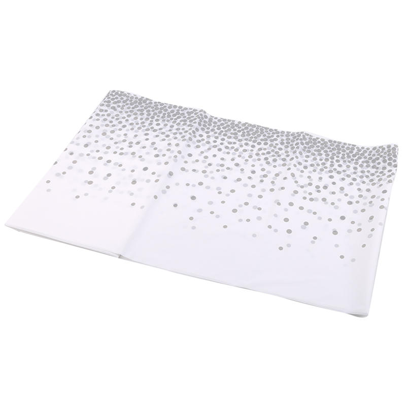 Tablecloth Bronzing Black Dot Table Cover For Adult Happy Birthday Party Supplies Wedding Decoration Christmas Decor
