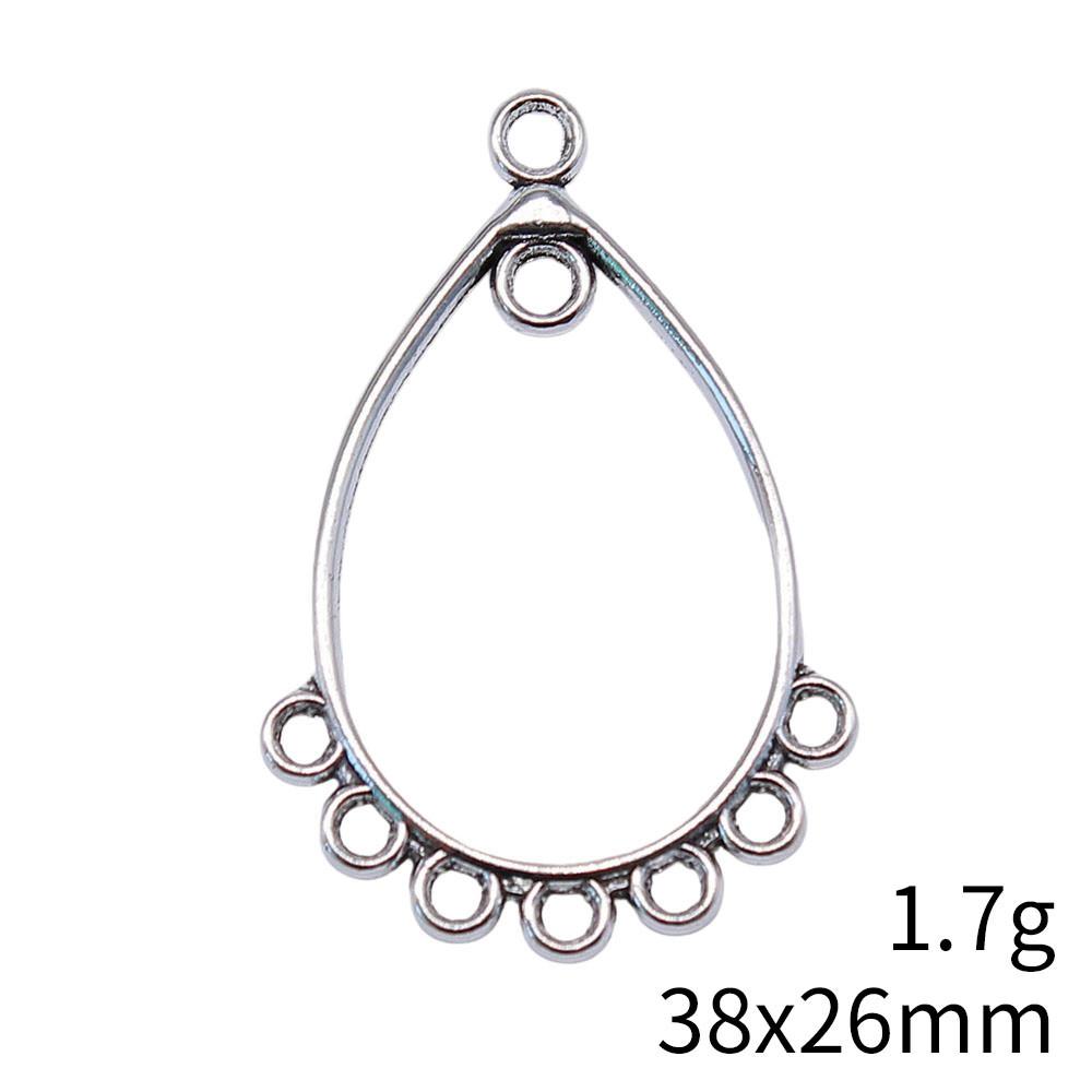 2025 Trend Accesories Water Drop Earring Connector Accessories Parts Ornaments For Home Accessories Parts