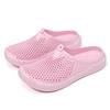 Women's Shoes Beach Slippers Garden Shoes with Holes, Solid Color Shoes Casual Women Beach Sandal Unisex Hollow Out  Flip Flops Shoes