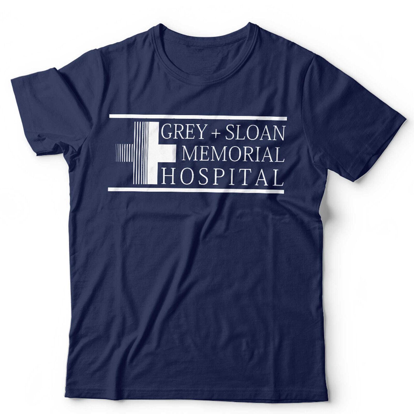 Grey s Anatomy TShirt Grey And Sloan Memorial HospitalUnisex Funny TV Doctors S