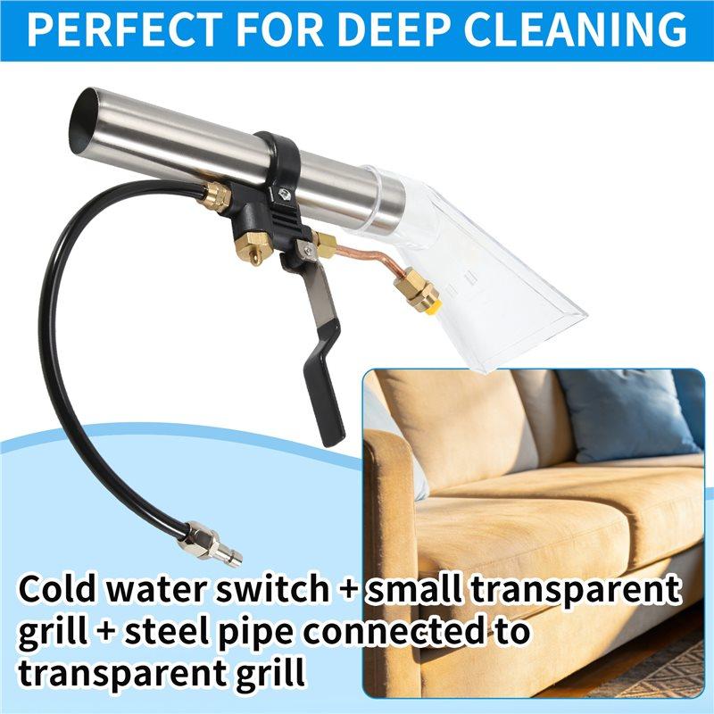 ABUL-Upholstery Carpet Cleaning Extractor Vacuum Cleaner Wash Nozzle Steam Cleaner Parts Furniture Car Cleaning Hand Tool
