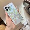 ins electroplated hollow butterfly mobile phone case is suitable for Apple 16 three-dimensional heat dissipation color plating case iphone13