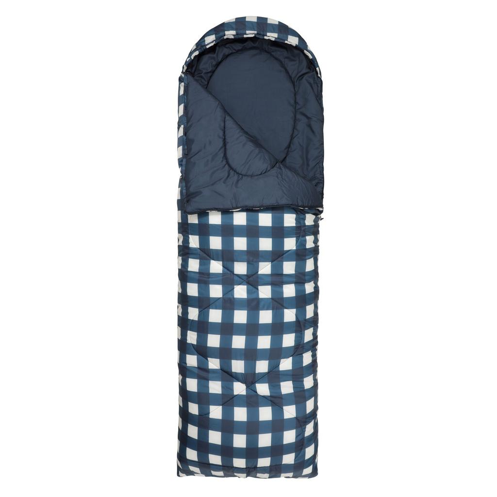 Mountain Warehouse Mid Season Checked Left Zip Sleeping Bag