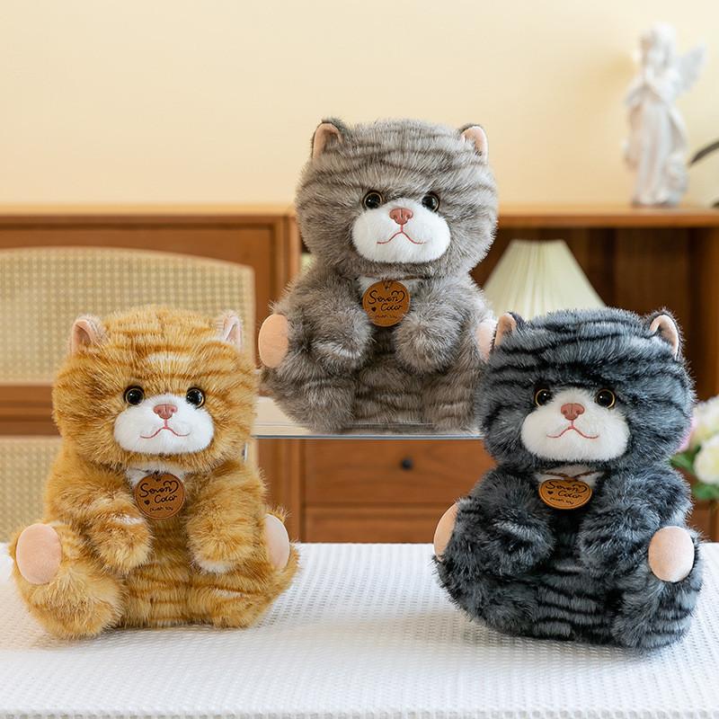 Cat Plush Cute Toys Cartoon Girl Children Bedroom Decoration Presents Dolls