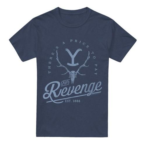 Yellowstone Unisex Adult Revenge Skull T-Shirt