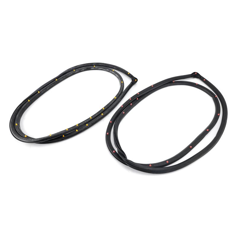 Artudaetch 2PCS Front Door Weatherstrip RH & LH For Honda Integra Acura RSX DC5 2002 2003 2004 2005 2006 Car Accessories