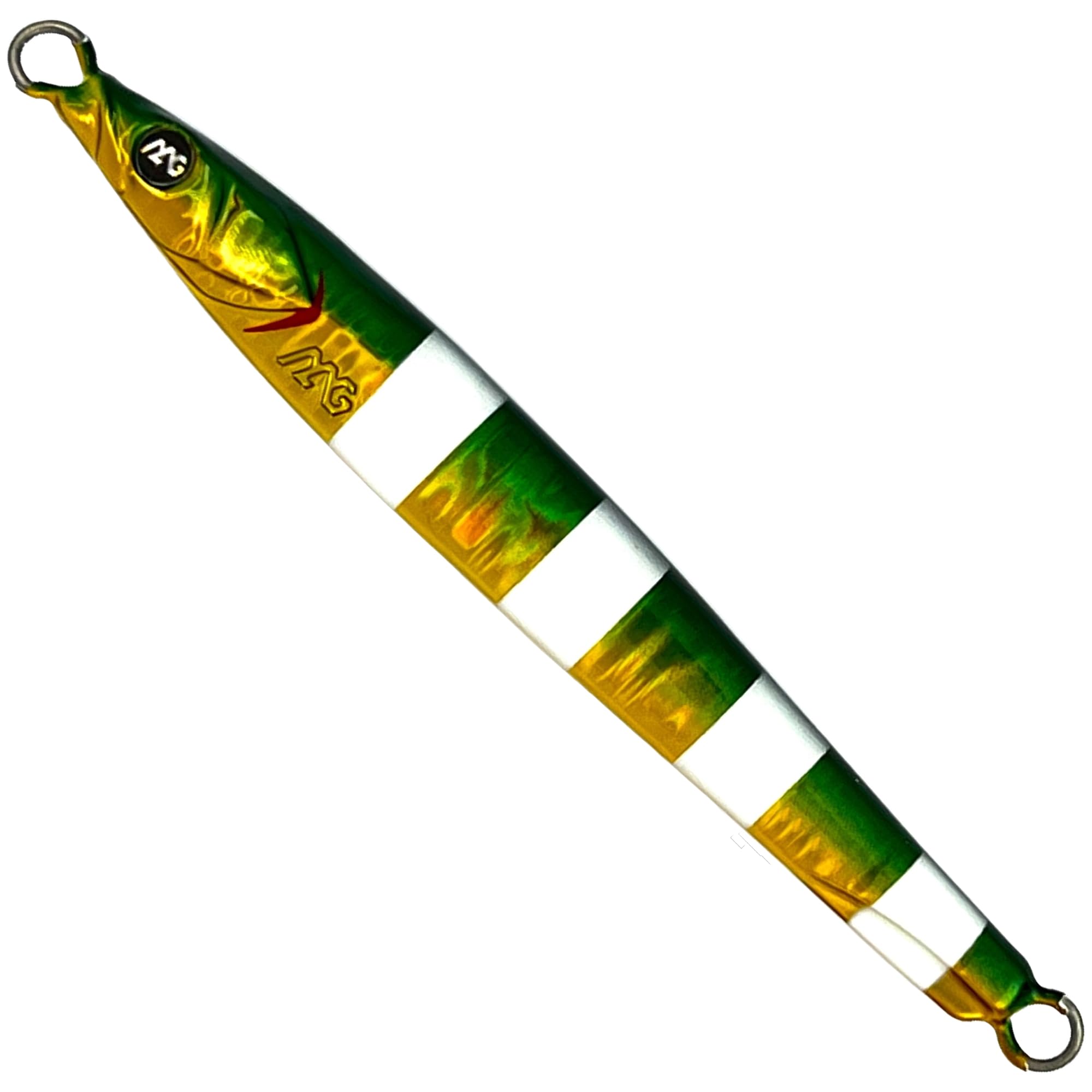 Allgu Tungsten Jig Rikugo 30g Gurikin Zebra Glow Vertical Light 30g