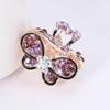 1 Stück Damen Retro Vintage Kristall Strass Mini Schmetterling Krone Haarnadeln Haarspangen Haarspangen Haaraccessoires