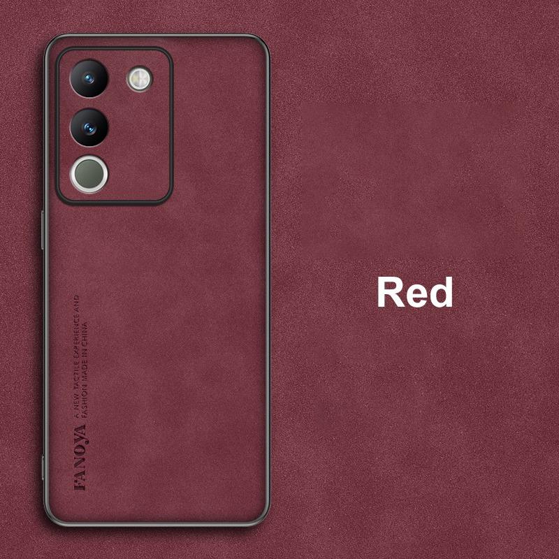 

Роскошный кожаный чехол для Vivo V29E V29 E Матовая задняя крышка Силиконовый чехол для телефона с полной защитой для Vivo V29 Pro V29 Lite 5G Coque For Vivo V29 Lite