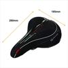 SERFAS Comfort Reactive Gel Bicycle 651403 Men's Shock-Absorbing Saddle,
