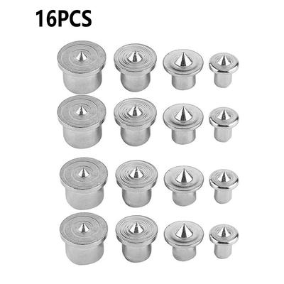 16X 6mm/8mm/10mm/13mm Wood Fixation Dowel And Tenon Furniture Center Points Pin