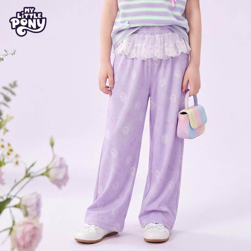 My Little Pony Girls Summer Wide-Leg Pants 160