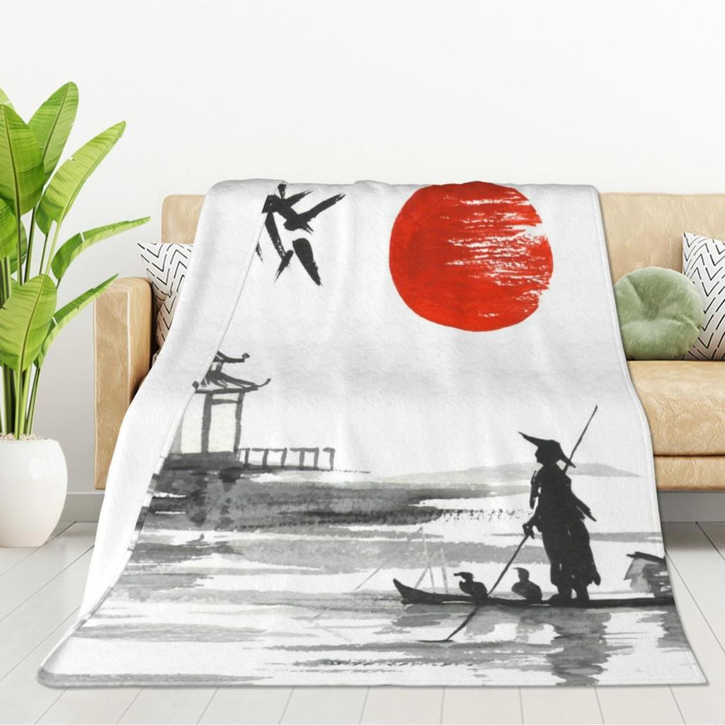 Fun Cats Digital-printed Polyester Bedroom Velvet Flannel Soft Sofa Cover Blanket Fleece Soft Sofa Cover Blankets for Beds