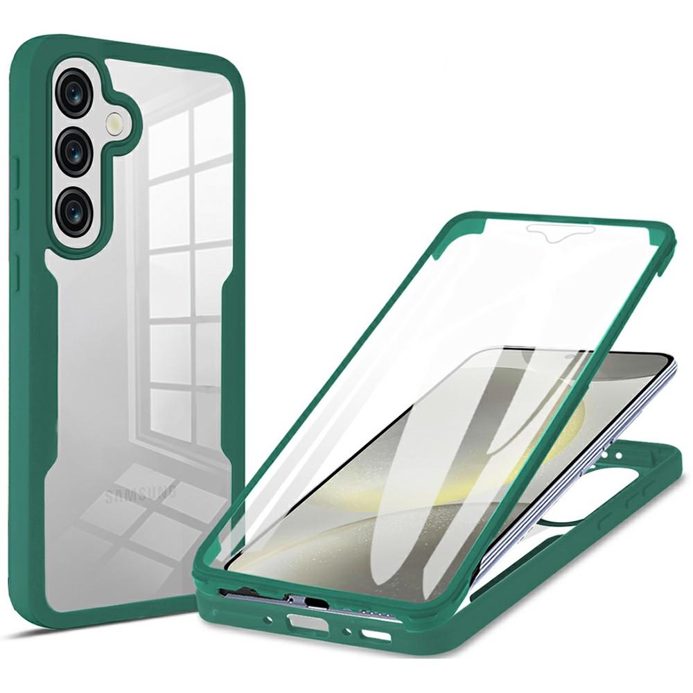 For Samsung Galaxy A36 5G/A56 5G Case Acrylic+TPU Clear Phone Cover with PET Screen Film