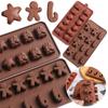 Star Bell Cookie Shaping Christmas Candy Mould Xmas Chocolate Mold Baking Trays Gingerbread Man