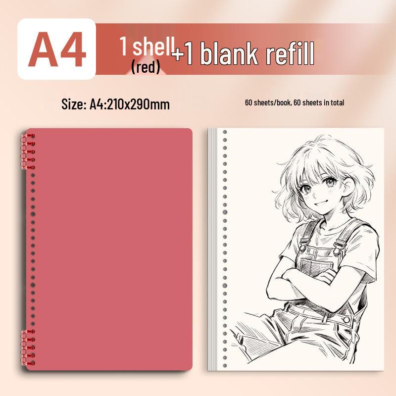 Morandi Detachable Student Sketchbook - Thick, Comfortable, Colorful Art Drawing Pad