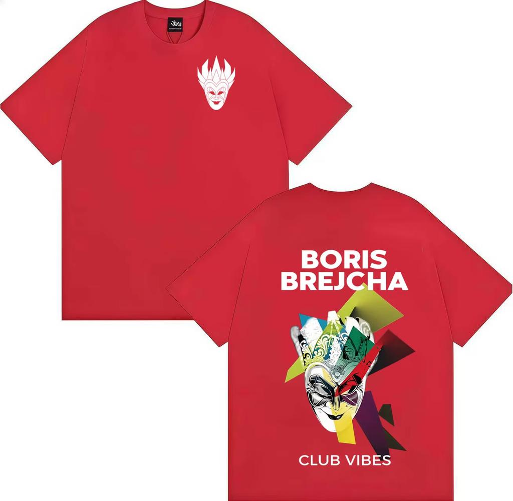 Bestselling Boris Brejcha Electronic Music Unisexs Women Hiphop Tshrits Summer Pop Retro Cotton Tshirt Teenagers