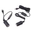 1PC Auto Interior Accessories 5V To 12V Car Cigarette Socket USB Converter Power Adapter Controller Plug Connector