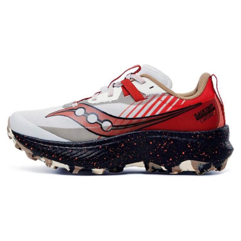 

Saucony ENDORPHIN EDGE Shock Absorbers Slip Resistant Abrasion Resistant Low top Trail Running Shoes Women s Gray Red Saucony S10773-86 37.5