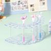 Eyebrow Brush Tube Display Stand Eyelash Brush Storage Bracket Tweezers Lipstick Storage Acrylic Pen Stand Beauty Makeup Tools