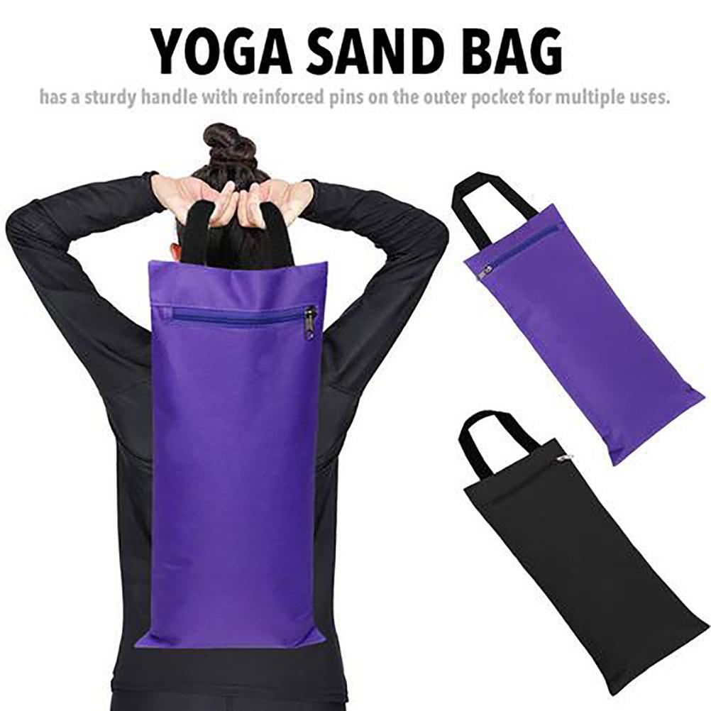 Yoga Sand Bags Unfilled Sandbags Double Bag with Inner Waterproof Bag for Adding Weight and Support