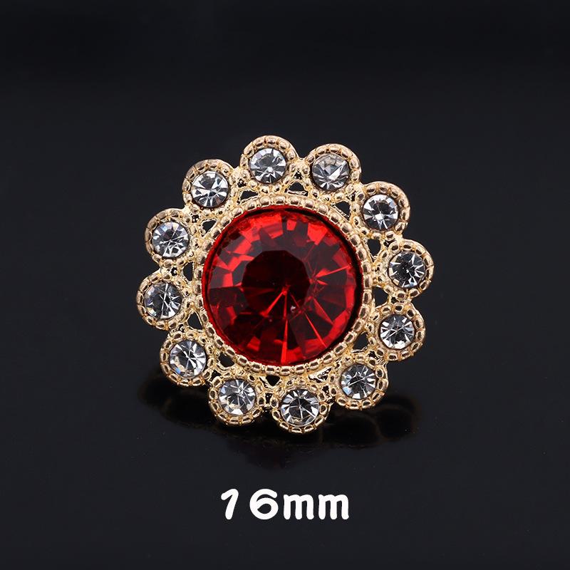 5pcs Bouton Diamant Cristal Manteau Veste Femme Petit Bouton Perle Parfumée Métal Diamant Cardigan Bouton Fourrure