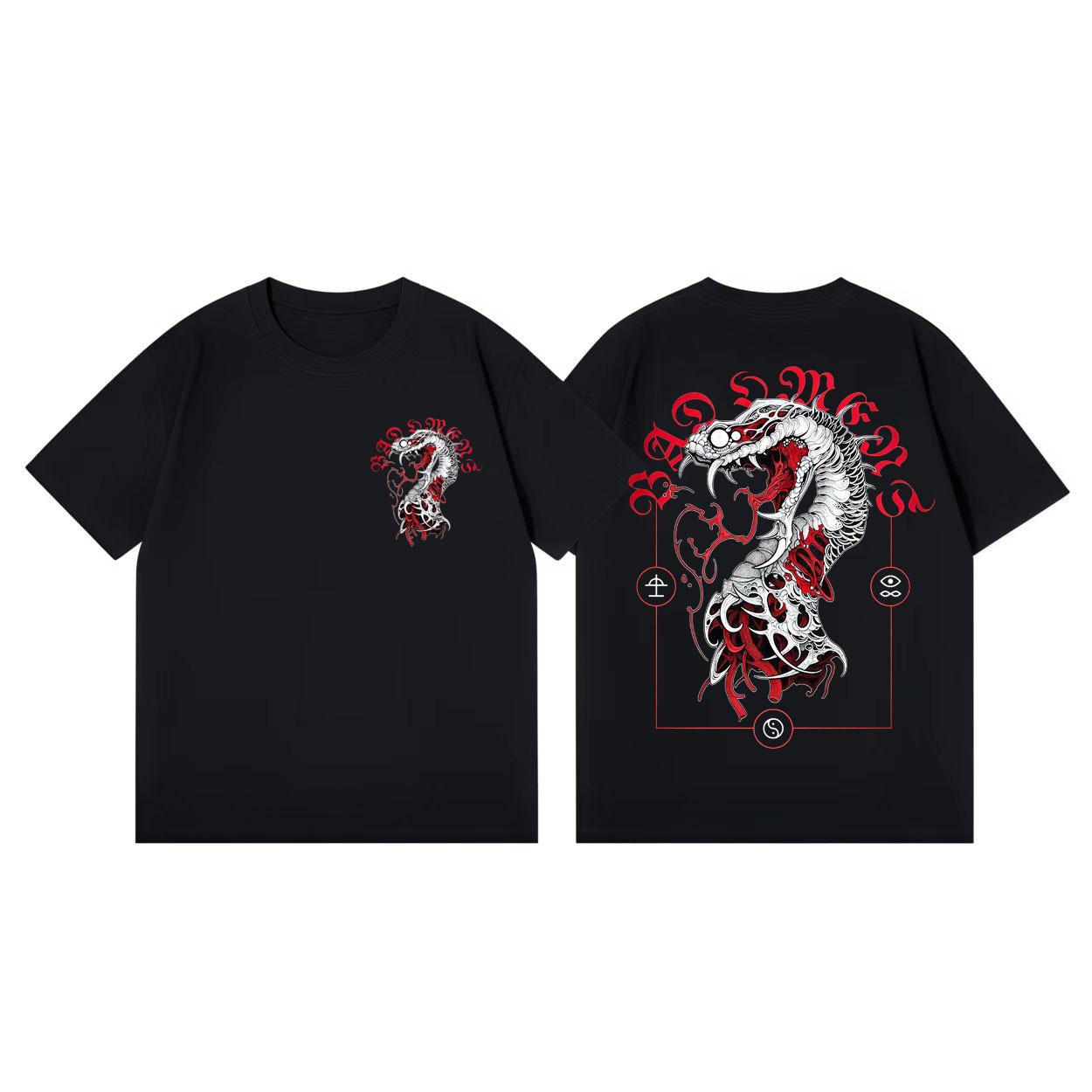 

Bad Omens Tour 2026 Double Sided Graphic T Shirts High Quality Fashion Oversized Tshirts Men Women Casual Short Sleeve Tshirt 4XL