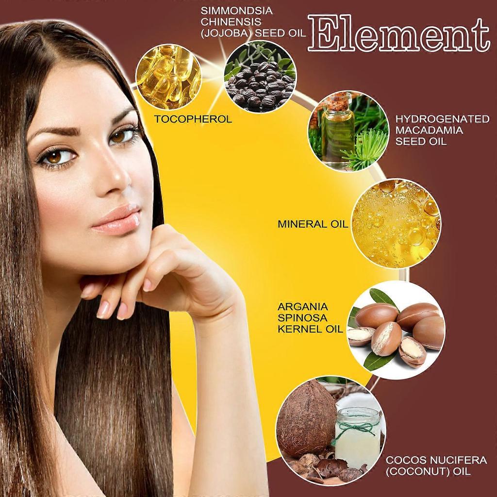 2025 Latest Model Coconut Hair Care Essential Oil Moisturizes and Strengthens