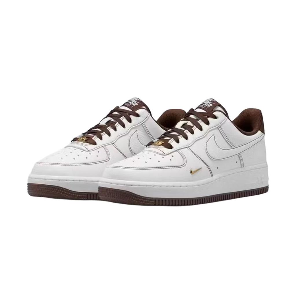 Nike Air Force 1 07 Mini Jewel Pohodlné Všestranné Tenisky Dámské tenisky Bílá Platina Hnědá IX5020-121